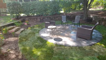 Retaining Wall Construction for VQ Land & Stone in St. Louis, MO