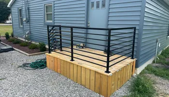 Ornamental iron railings for Dog Town Welding and Fabrication in Portland,  TN