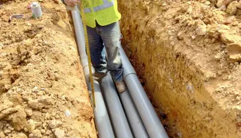 Underground Utlility Work for Moffett Equipment Services And Rentals in Opelika, AL