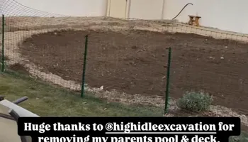 Land Clearing & Demolition for High Idle Excavation in South Farmingdale, NY