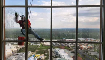 High Rise Window Cleaning for Tide Glass Cleaner in Birmingham, AL