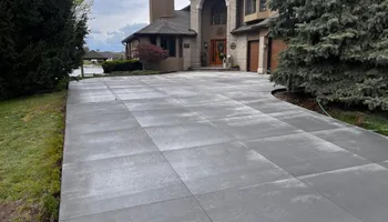 Concrete Driveway Replacement for Deerbrook Construction in Pontiac, MI