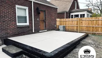 Broom Finish Driveways for Crown Cement in Lincoln Park, MI