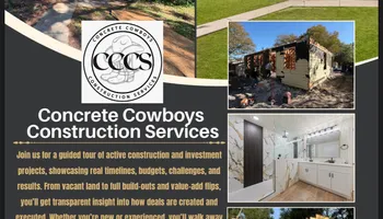 New Builds for Concrete Cowboys Construction Services in San Antonio, TX