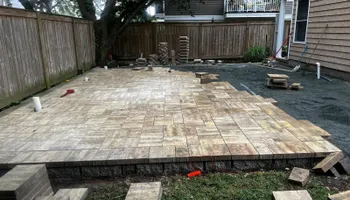 Concrete Installation for Marco’s Hardscapes in Chesapeake, VA