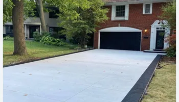 Concrete Driveway Installation for Immaculate Concrete and Construction in Troy, IL