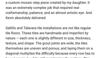 Kitchen Backsplash Tiling for Salcedos Ceramic & Tile in Bartow, FL