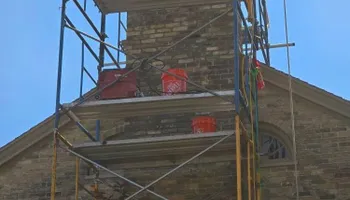 Masonry restore for JM Restoration LLC. in South Milwaukee, WI