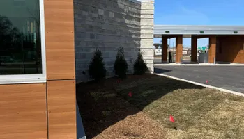 Decorative Stone Installation for Stitch's Landscape in Howard, WI