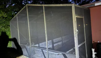 Screen Enclosure Installation for SG Outdoor Solutions in Deltona, FL
