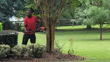 Mowing for Tyson’s Full Service Lawn Care in Starke, FL