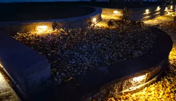 Retaining Wall Construction for OutDoorMasters Hardscape in Fredericksburg, VA