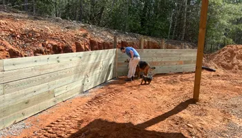 Grading and Excavation for The Gravel Guy in Blairsville, GA