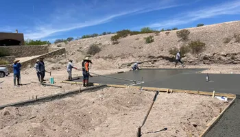 Stamped concrete, Pergolas, Artificial Turf for Melendez Concrete Group, LLC in El Paso, TX 
