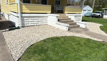 Mulch Installation for Blue Cardinal Outdoor Living Construction in Kokomo, IN