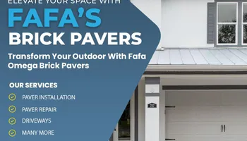 Paver Installation for Fafa's Omega Brick Pavers in Lakeland, FL
