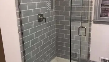 Custom Glass Installation for Topline Glassworks in Kansas City, MO