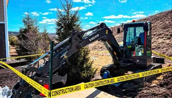 Excavation for DiSessa Landscape & Construction in Wantage, NJ