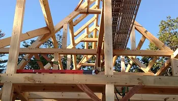 Timber Framing for Dresser Timber Framing in Mount Desert Island, ME