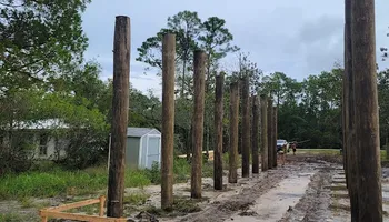 House Piling for Nelson Piling LLC in Baldwin, AL