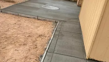 Stamped concrete, Pergolas, Artificial Turf for Melendez Concrete Group, LLC in El Paso, TX 