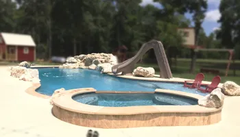 Inground Gunite Swimming Pools for Backyard Paradise Pools! in Splendora, TX