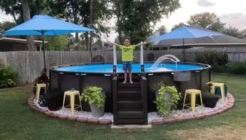 Inground Gunite Swimming Pools for Backyard Paradise Pools! in Splendora, TX