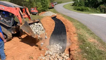 Land Clearing for Gibson Grade Works in Towns County, GA