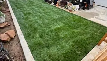 Retaining Wall Construction for Nice Image Landscaping Inc. in Fresno, CA