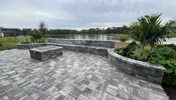 Paver Installation for Fafa's Omega Brick Pavers in Lakeland, FL