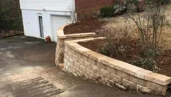 Retaining Wall Construction for Campbell's Outdoor Living in Powell, TN