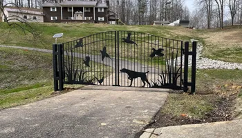 Custom Gates for Jones Welding and Ornamental Iron in Grayson, Kentucky