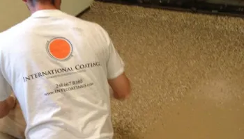 Epoxy Floors for International Coatings Corp. in Howell, Michigan