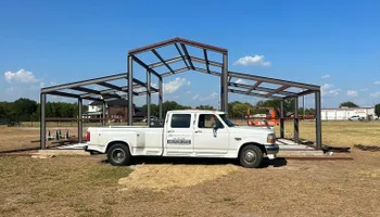 Barn Building for Cash’s Metal Works in Greenville, TX