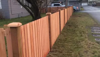 Fence Installation for McBride and Sons Fence in Camano, WA