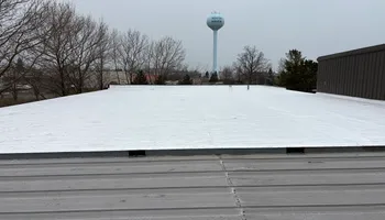 Spray polyurethane Foam&coating system for increased thermal protection. for Watershed Commercial Roofing in Grand Rapids, MI