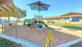 Playground Installation for Kleen Play Playground Construction in Ontario, CA
