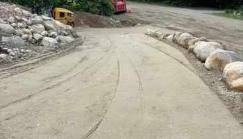Site Preparation for A&D Excavation & Landscaping in Conway, NH