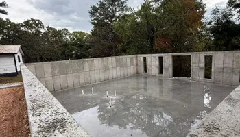 Stamped Concrete Installation for Modern Concrete LLC in Lowell, AR