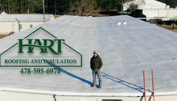 Commercial Roofing Replacement for Hart Roofing and Insulation in Atlanta, GA
