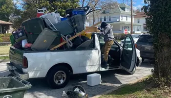 Yard Debris Clean Up for Moma Services: Junk Removal, Trash Removal, Hauling, & Donation in Baltimore, MD