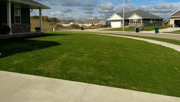 Decorative Stone Installation for Stitch's Landscape in Howard, WI
