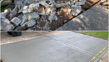 Decorative Concrete Overlay for Stamped Patio Solutions in Richmond, TX 