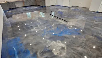 Metallic Epoxy for Custom Concrete Coatings in Battle Lake, MN