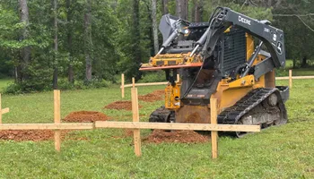 Demolition for Simmons land works in Sardis,, TN