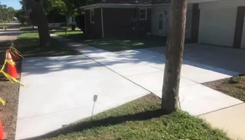 Concrete Driveway Replacement for Deerbrook Construction in Pontiac, MI
