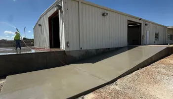 Stamped Concrete Installation for Modern Concrete LLC in Lowell, AR