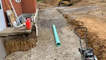 Driveway Construction for RICH Trucking in Union, KY