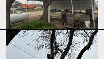 Tree Removal for Compas Cleanup in McCamey, TX