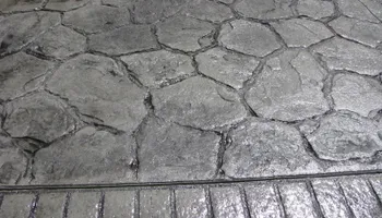 Stamped Concrete Installation for Concrete Pros, LLC in Lorain, OH